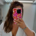 etui w kolorowe kiwaty Iphone 15 pro max.JPG