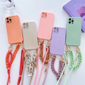 Etui z łańcuchem na smyczy Iphone 12 
