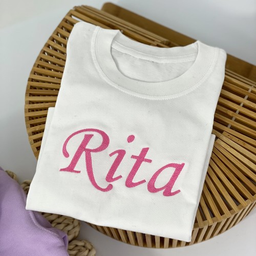 dziecięca koszulka z imieniem haft