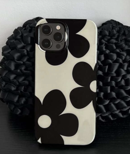 beżowe etui w kwiaty Iphone 16 plus