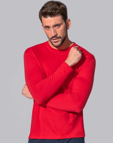 T-Shirt męski z długim rękawem z personalizacją