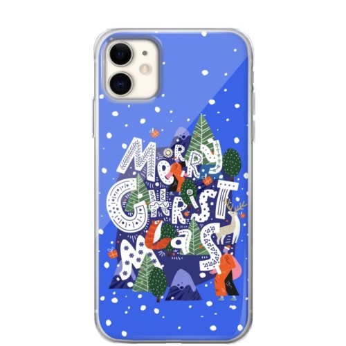 etui zimowe - merry christmas case