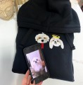 bluza z maltańczykiem