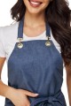 Fartuszek Kosmetyczny wodoodporny Beauty - Jeansowy Denim Niebieski
