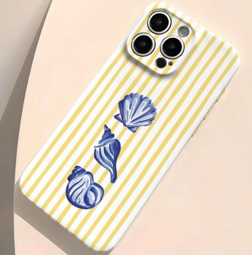 Etui Capri z muszelkami na różne modele telefonów Iphone i Samsunga