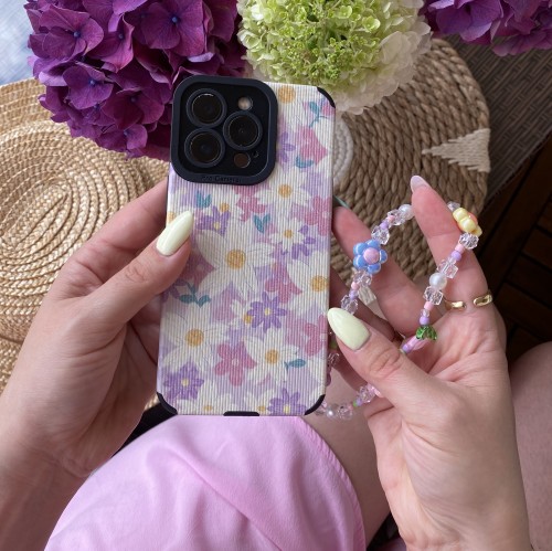 etui Polne kwiatki na Iphone 16 pro max