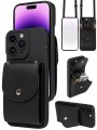 czarne etui z portfelem Iphone 17 pro max