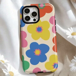 Etui kolorowe kwiatki Iphone 17