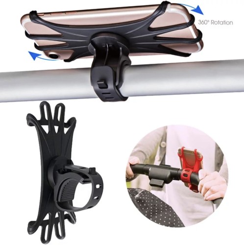 uchwyt gumowy na telefon do wózka