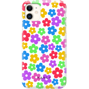 Etui kolorowe kwiaty Iphone 11