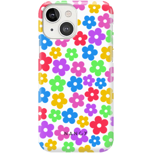 Etui kolorowe kwiaty Iphone 13 