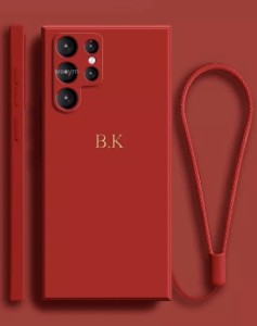 czerwone etui z tłoczeniem Samsung A53 5G