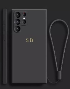 czarne etui z tłoczeniem Samsung A52 5G