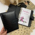 planner czarny A6 mini