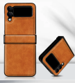 etui brązowe Galaxy Z Flip