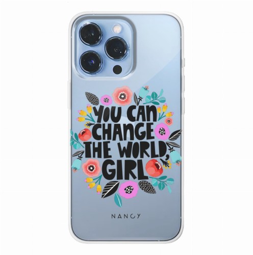 etui you can change the world girl