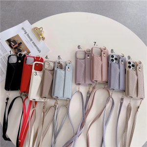 etui z kieszonką i paskiem Iphone 14
