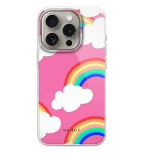 etui tęcze w chmurach Iphone 15