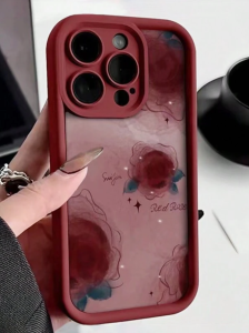 red rose etui Iphone 11