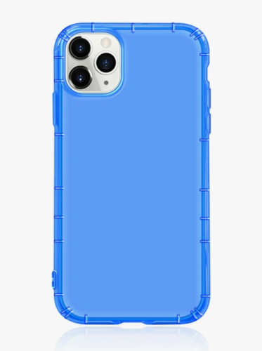 niebieskie neonowe etui