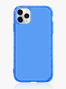 niebieskie neonowe etui Iphone 15 pro max