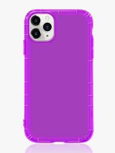 fioletowe neonowe etui Iphone 13 pro max