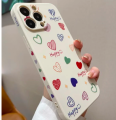 etui kolorowe serca smooth