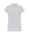 Koszulka Polo Damska szara z haftem przód.png