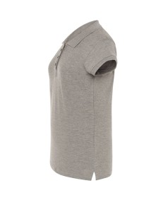 Koszulka Polo Damska ciemno szara z haftem lub nadrukiem    