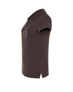 Koszulka Polo Damska grafitowa z haftem lub nadrukiem  