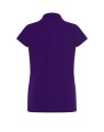 Koszulka Polo Damska fioletowa z haftem lub nadrukiem .jpeg