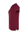 Koszulka Polo Damska bordowa z haftem lub nadrukiem B.jpeg