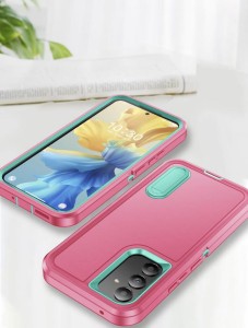 Różowe pancerne etui Samsung S22