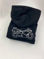 bluza dla motocyklisty z haftem