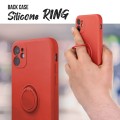 czerwone etui z wbudowanym ringiem