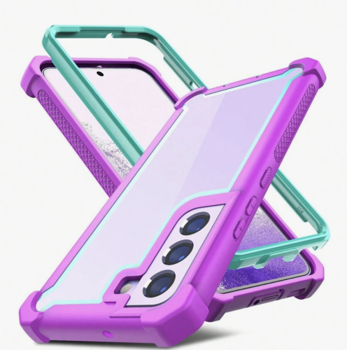 etui pancerne różowe, wystające roki i gumowa obudowa