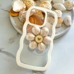 Etui premium z  ringiem kwiatek Iphone 14