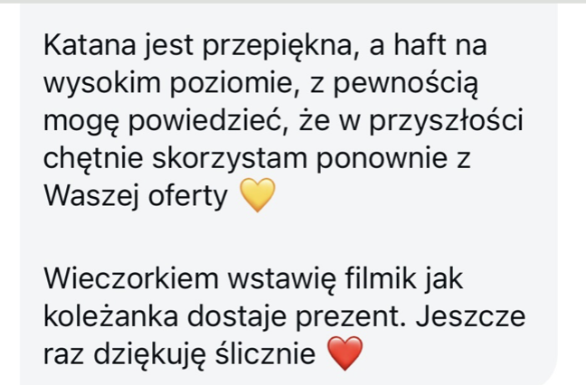 Opinia klientki