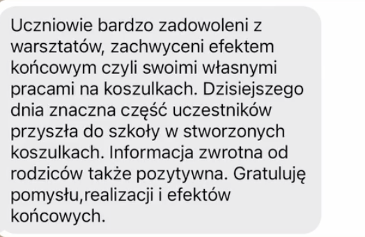 Opinia klientki
