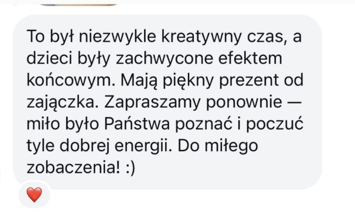 Opinia klientki