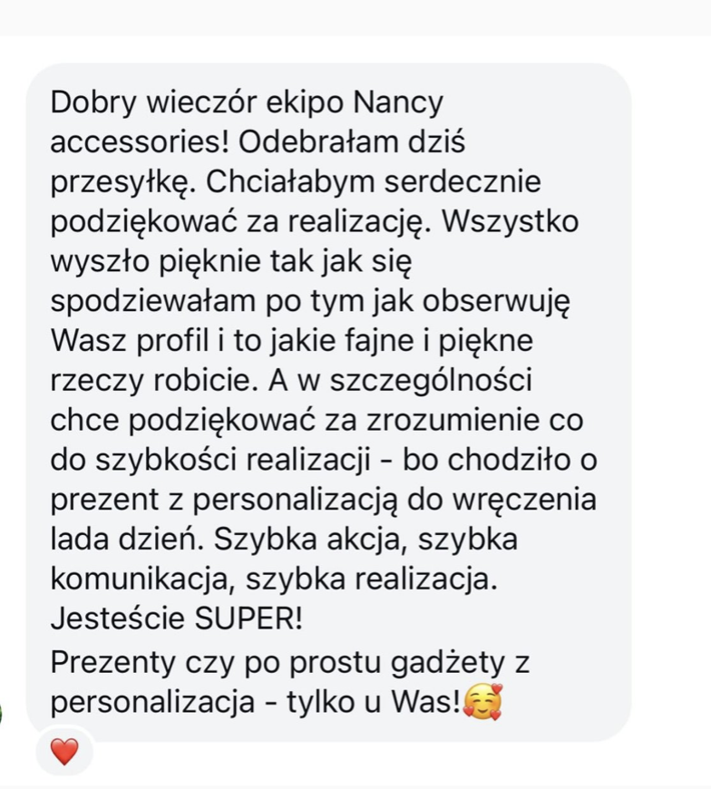 Opinia klientki