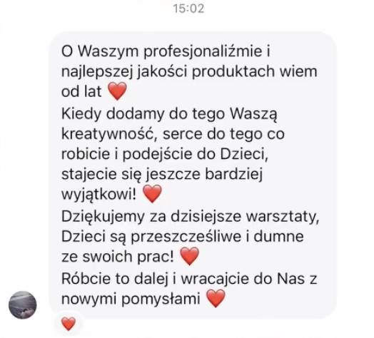 Opinia klientki